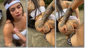 Anny Alves mete até ganhar porra na bunda e na cara