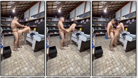 Bad Anninha transando em pé com safado de rola grande