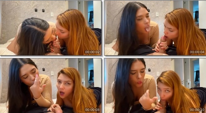 Ester Muniz e Brida Nunes transando juntinhas