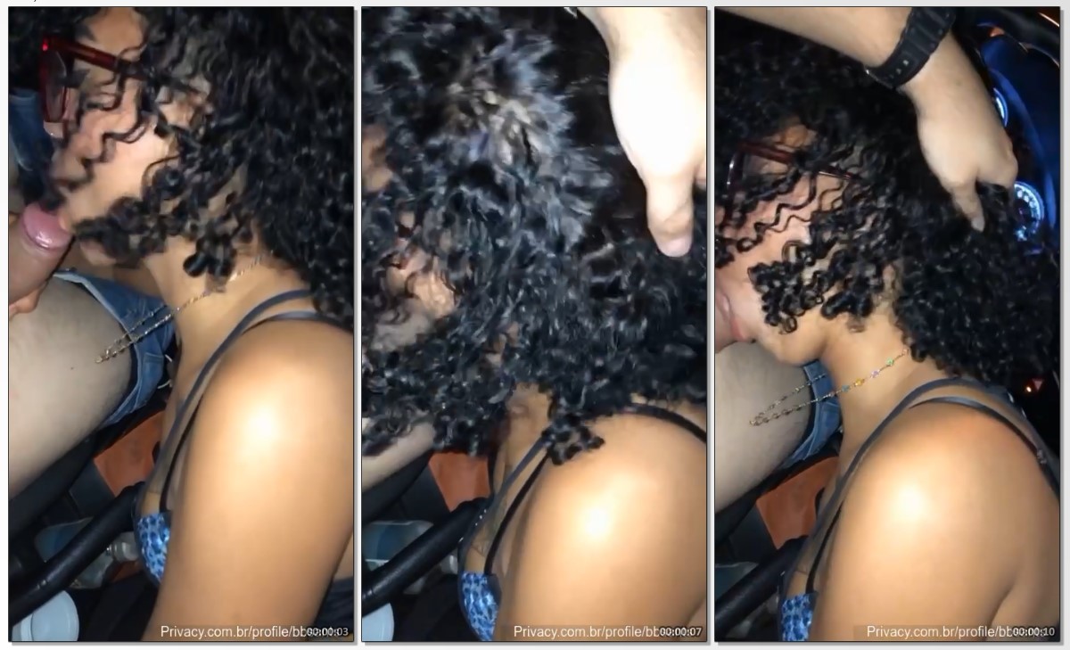 Bbsants morena deliciosa profissional do boquete chupando o pau do motorista do uber