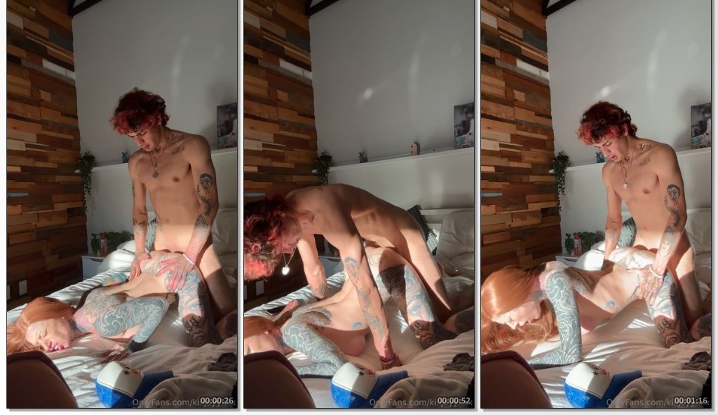 Comendo a ruivinha pelada e gostosa no sexo vaginal delicioso