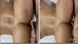 Edna Samara arreganha o rabão pra tomar vara