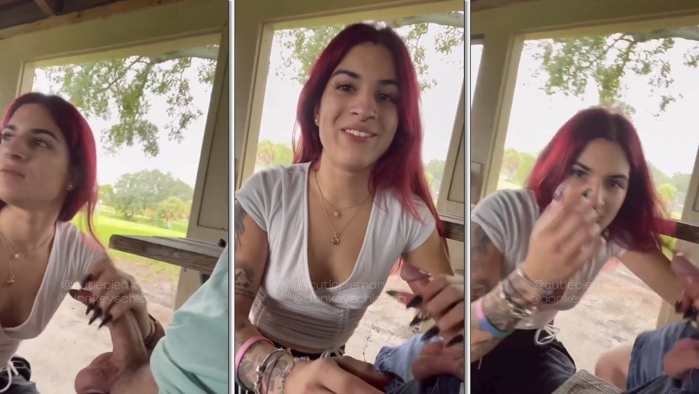 Engolindo porra do padrasto safado em vídeo de incesto