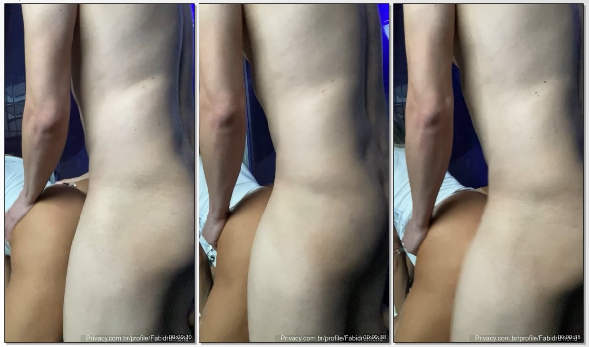 Fabi Drumond rabuda safada de quatro empinadinha tomando na bucetinha