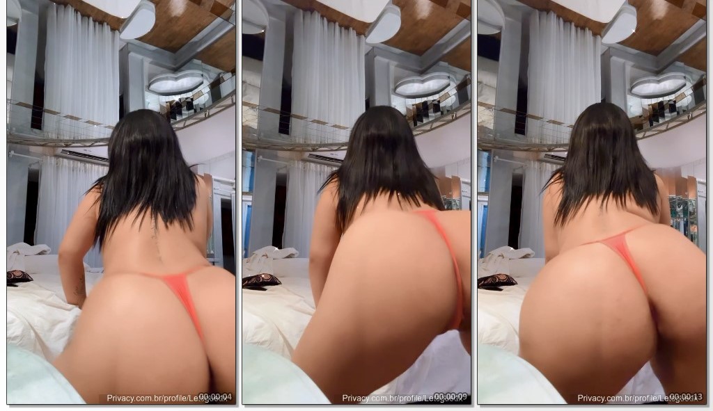 Letsguedex rabuda gostosa de fio dental rebola cheia de tesão