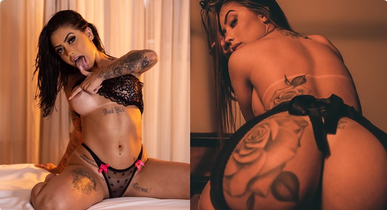 Mc Mirella Privacy grátis calcinha preta socada no cuzão gostoso