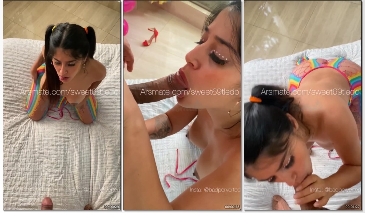 Puta mamou a pica grande e fez um sexo gostoso com o marmanjo safado