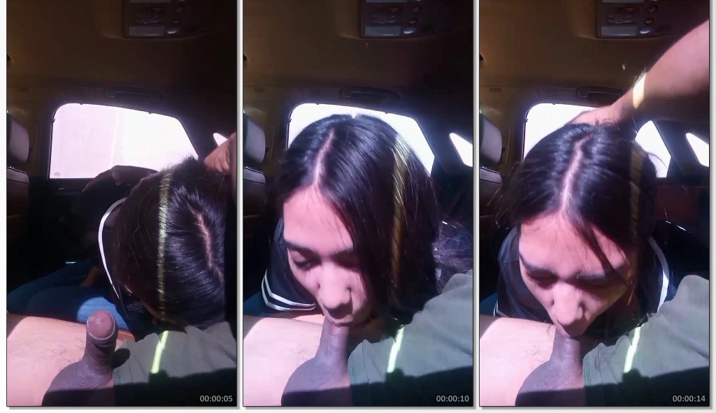 Putinha timida mamando motorista do Uber