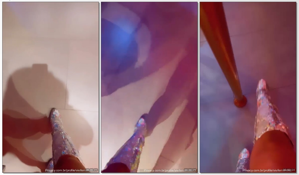 Vivi Fernandes dançando pelada na frente do macho de pau duro antes de foder