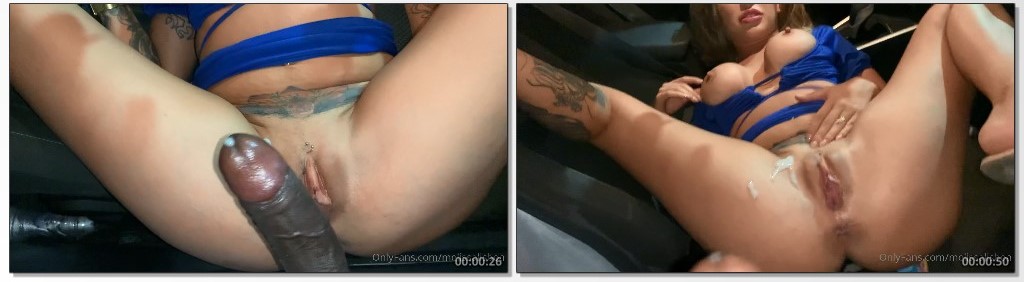 Melissa Lisboa faz sexo gostoso com o negão no carro