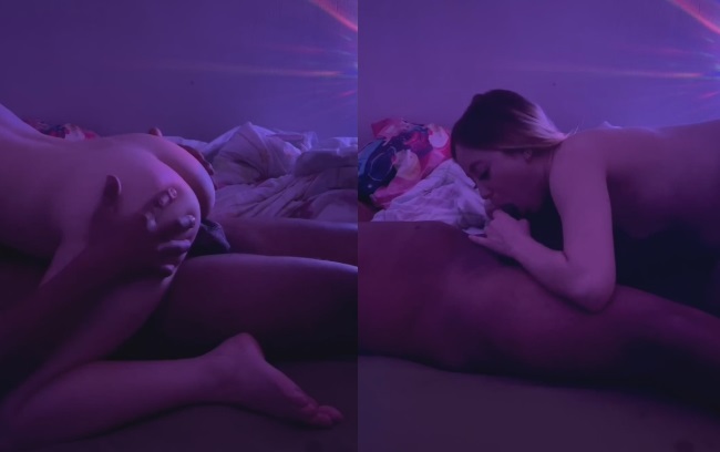 Loirinhadalive pagando boquete e quicando na piroca