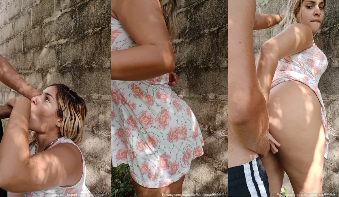 Mirelle Cardoso fodendo em publico na praia com caiçara comedor