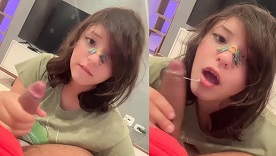 Onlyfans Sophia Scamander pagando boquete e sentando na vara