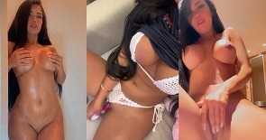 Vivi Plena Privacy nua masturbando a buceta com vibrador