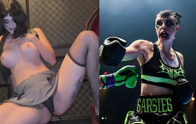 Bar6ie6 exibindo seios durinhos com calcinhna atoalda na xota no onlyfans