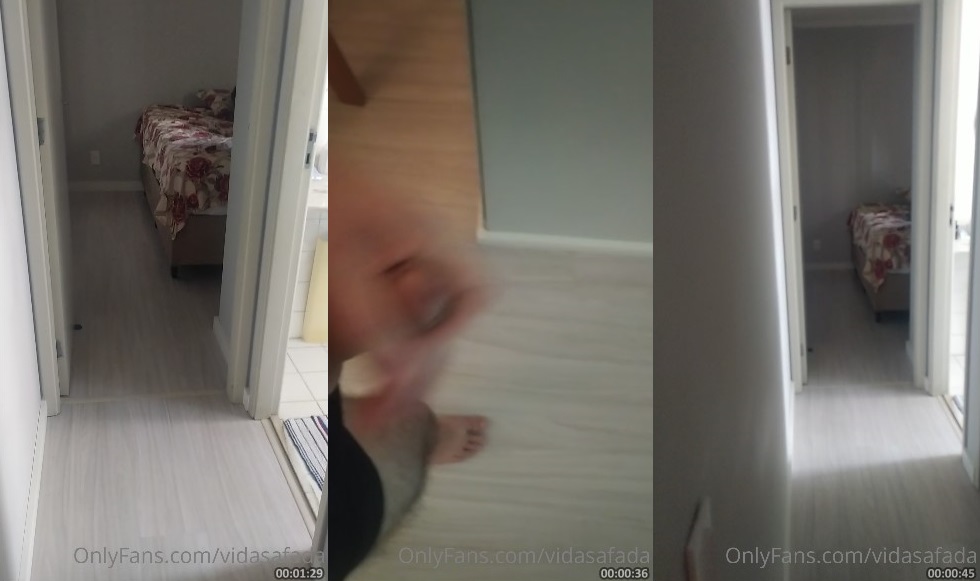 Corno assistindo a esposa pelada dando a bucetinha em filme porno amador