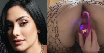 Francine Piaia Ex BBB gostosa masturbando a buceta com brinquedinho