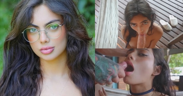 Brenda Trindade pagando boquete no vídeo pornô nacional