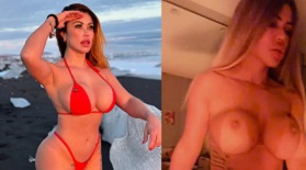 Cris Galera arregaçando o cuzinho na piroca em vídeo amador de sexo anal