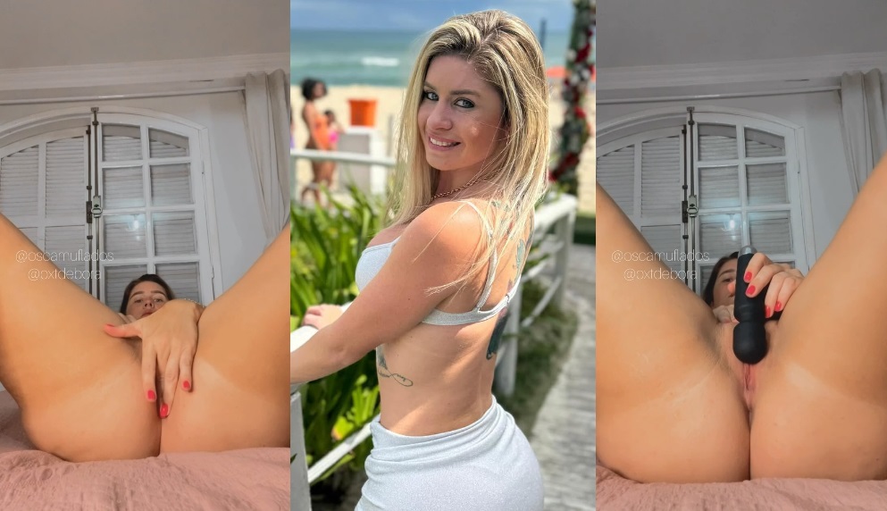 Debora Peixoto masturbando buceta rosinha gostosa