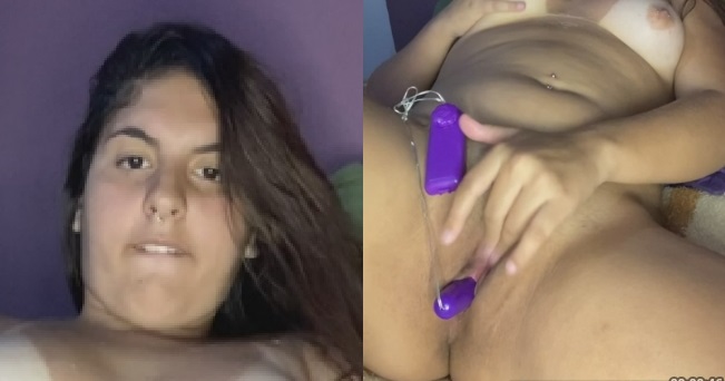 Duda Baby caiu na net se masturbando e gozando