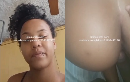 Gostosa novinha dando a bucetinha para o macho na transa delicia