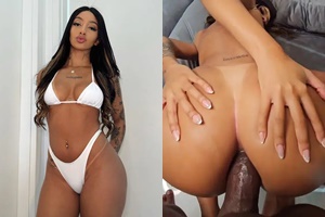 Jamilly Carvalho goza com negão arrombando e gozando no cu