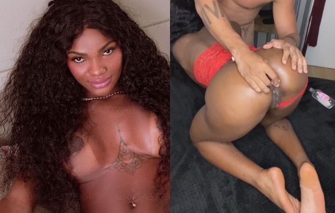 Lívia Santana pelada gostosa louca por sexo anal