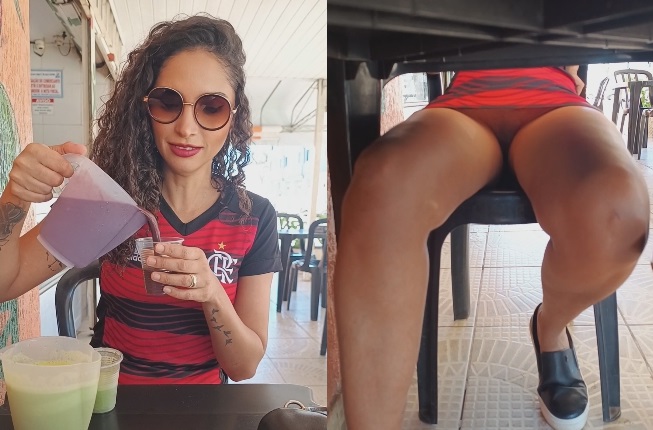 Lunna Sexy Brazil flamenguista gostosa provocando todos