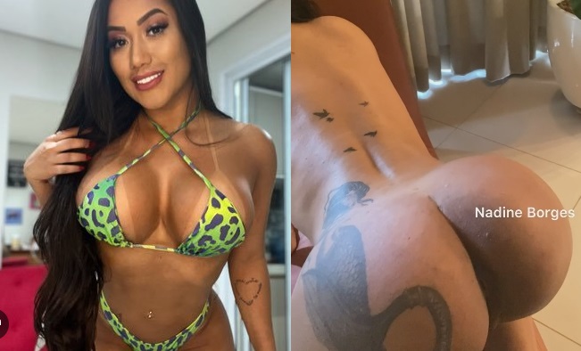 Nadine Borges porno local se masturbando gostosinha