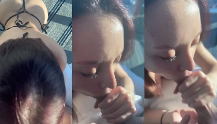 Veronica Perasso vídeo de boquete babadinho gostoso