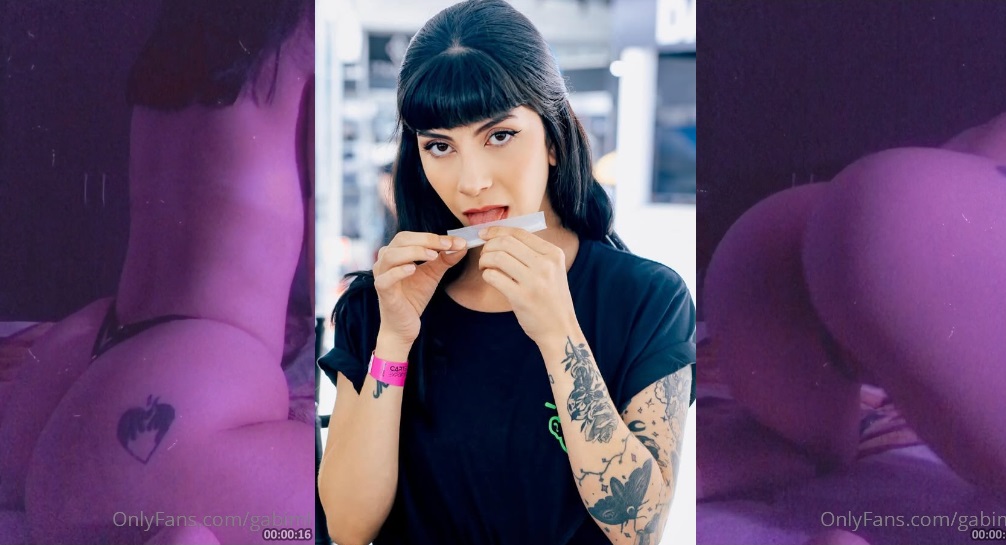 Gabiml porno amador exibindo a bela bunda deliciosa