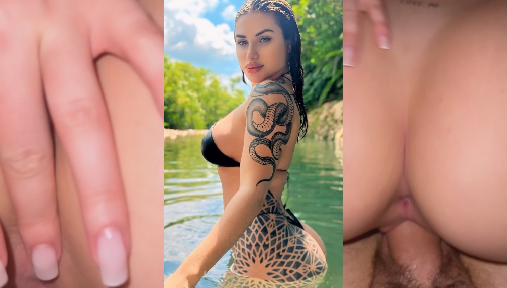 Julia Govea transando levando rola na sua bucetinha melada