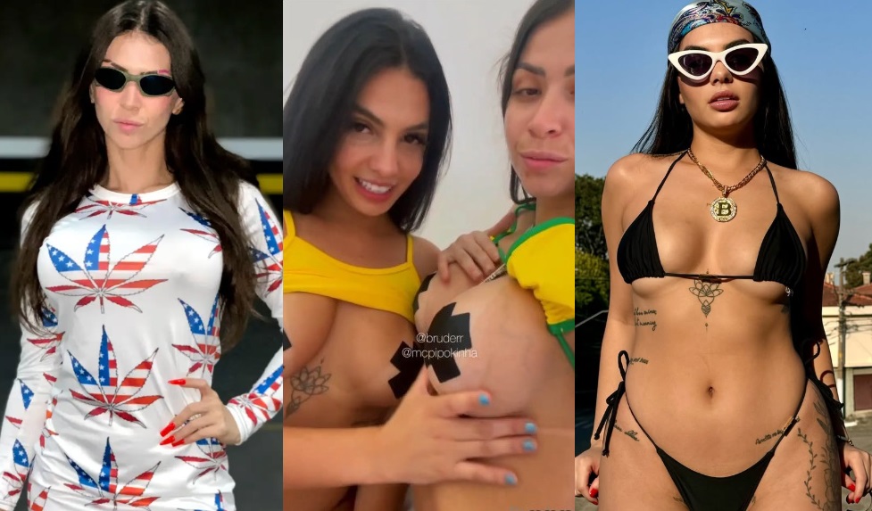 Bruderr e Mc Pipokinha peladinhas gostosas juntas