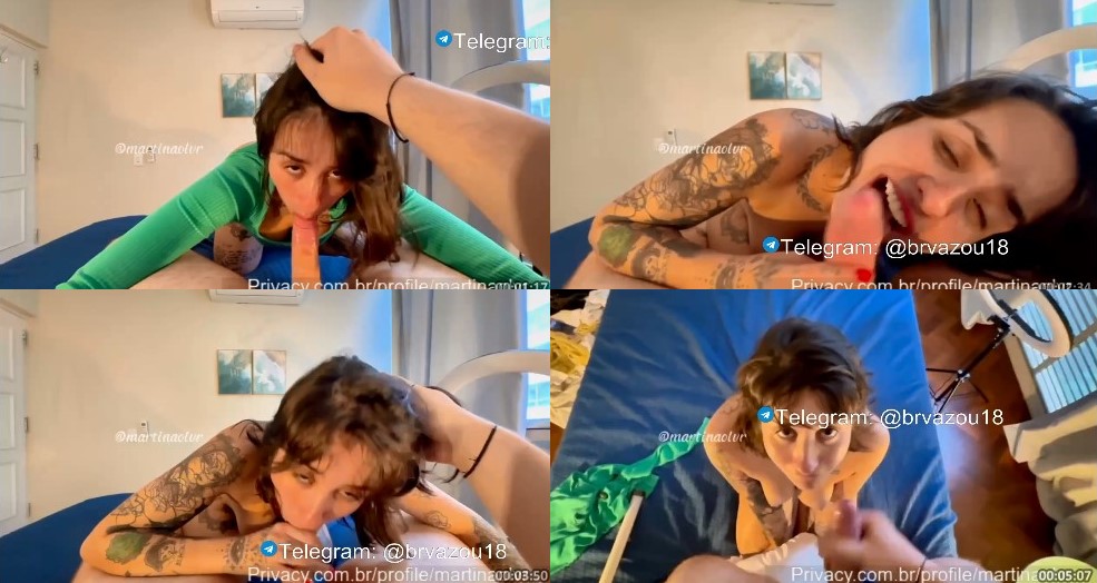 Martina transando pelada com seu safado roludo