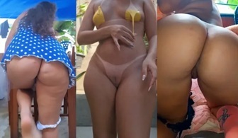 Taires Silva pelada gostosa se masturbando na cama